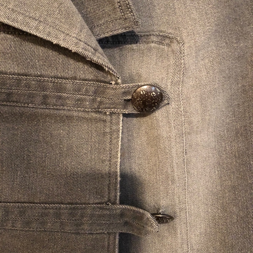 Route 66 grey denim jacket - Picture 3 of 8